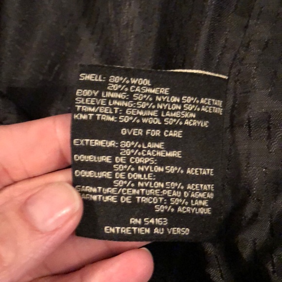 Cole Haan Wool winter coat - Picture 5 of 6